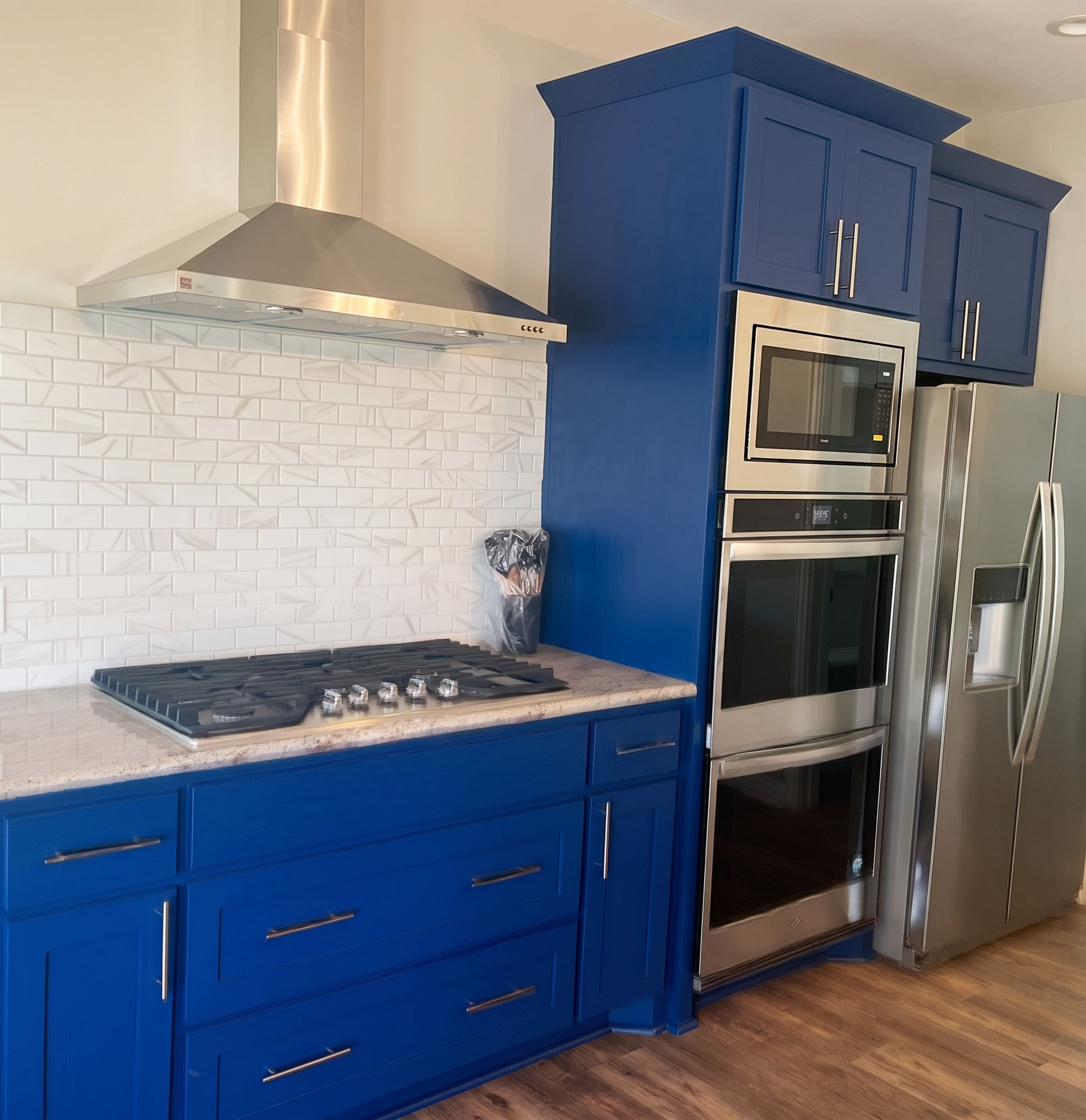 Painted kitchen